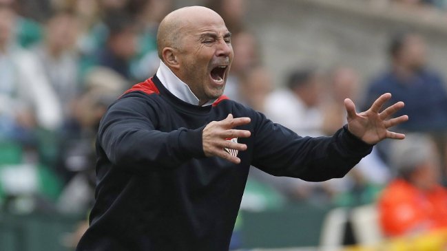 Sampaoli: Podemos soñar con seguir arriba y llegar a nuestro objetivo