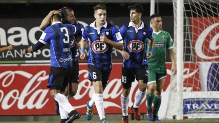 González marcó el descuento de Huachipato ante Audax en el cierre del primer tiempo