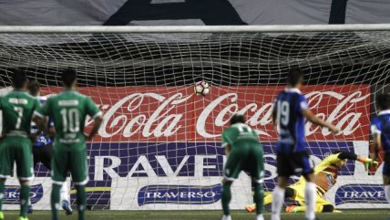 Claudio Sepúlveda pateó con maestría desde los 12 pasos para el emapte de Huachipato ante Audax