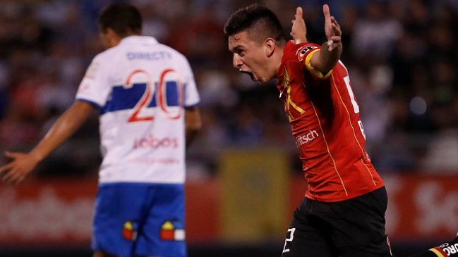 Unión Española derrotó a la UC que sumó su tercera derrota consecutiva en el Clausura