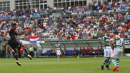 Un golazo de Andrés Vilches puso en ventaja a Colo Colo sobre Temuco