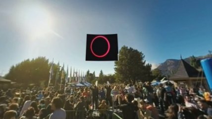 Así se vio el eclipse anular de Sol cuadro a cuadro
