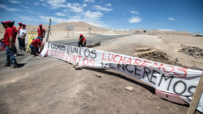 Minera Escondida dejó de producir 60 mil toneladas en 20 días de paro