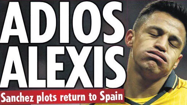 Diario inglés asegura que Alexis Sánchez regresará a España