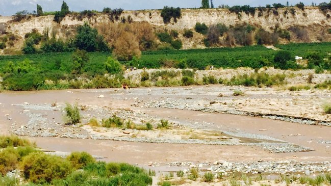 Cuerpo hallado en Río Maipo corresponde a desaparecido: Es la sexta víctima de aluviones