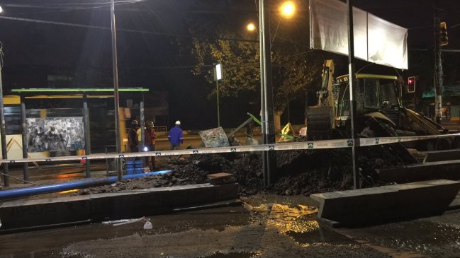 Rotura de matriz afectó a cerca de 50 familias en El Bosque