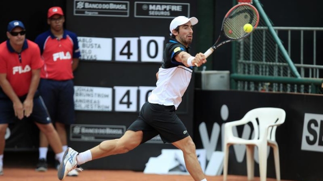 Pablo Cuevas chocará con Diego Schwartzman en cuartos de final del ATP de Sao Paulo