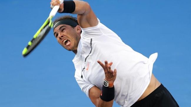 Nadal tuvo un esforzado triunfo sobre Nishioka y avanzó a semifinales en Acapulco