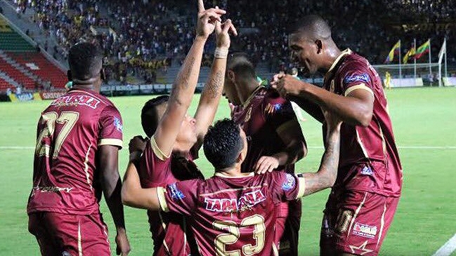 Deportes Tolima reaccionó para tomar ventaja sobre Bolívar en la Copa Sudamericana