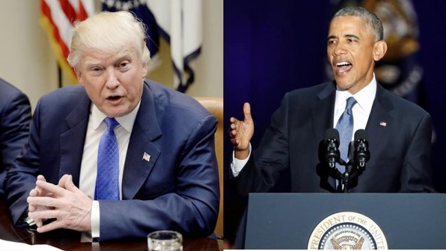 Trump acusó a Obama de pinchar su teléfono durante la campaña electoral