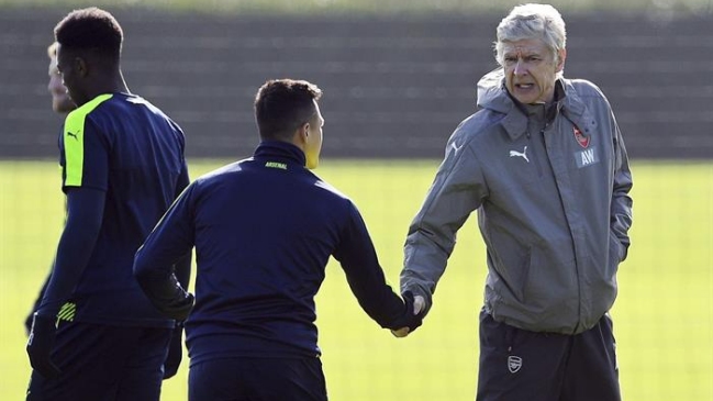 Arsene Wenger negó enfrentamiento con Alexis Sánchez