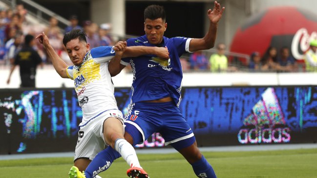 Gonzalo Espinoza quedó en duda para el duelo ante Audax Italiano