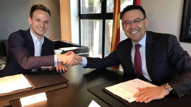 Rakitic festejó su cumpleaños con ampliación de contrato en FC Barcelona hasta 2021