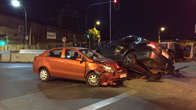 David Dubó protagonizó accidente de tránsito en Quinta Normal