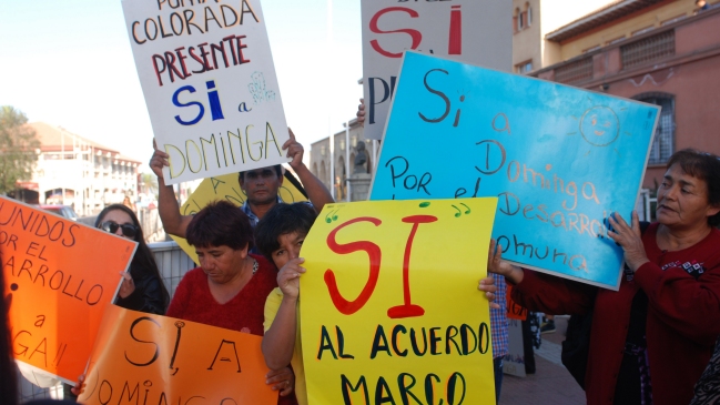 Nuevas protestas contra rechazo a resolución ambiental de Dominga
