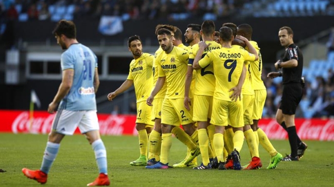 Villarreal celebró a costa de un Celta de Vigo que contó con Marcelo Díaz