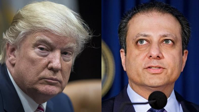 Destituido fiscal de Nueva York rechazó una llamada de Trump días antes de su despido