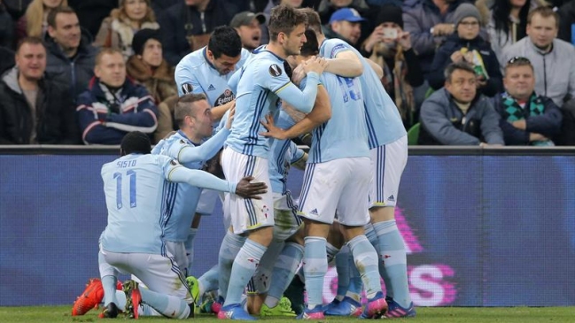 Celta y Pablo Hernández avanzaron con sólido triunfo a cuartos de la Europa League