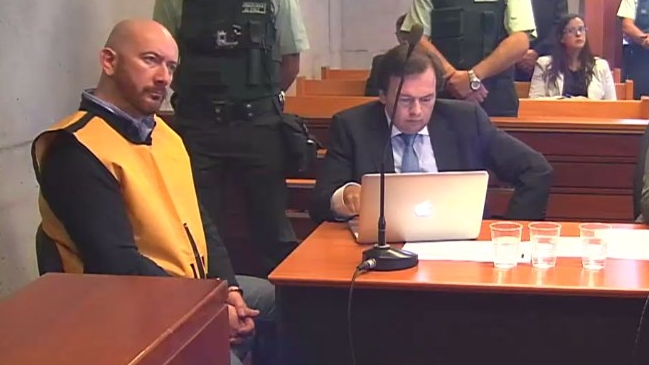 Rafael Garay llegó a Chile para enfrentar a la justicia