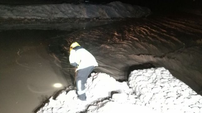 Aluvión provocó corte en camino que une Pozo Almonte con Collahuasi