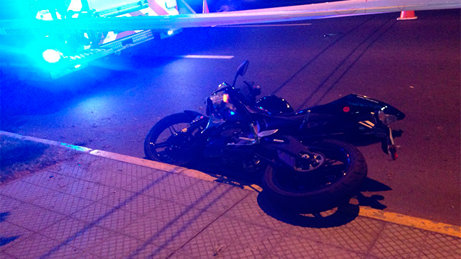 Motociclista murió en accidente en Providencia