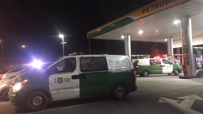 Robo derivó en persecución policial por distintos sectores de Santiago