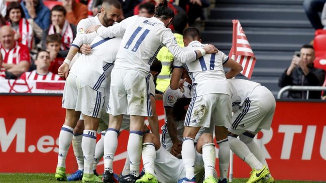 Real Madrid triunfó en su visita a Athletic Bilbao y se afirmó en el liderato