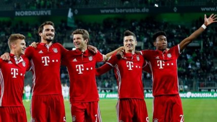 Thomas Müller le dio la victoria a Bayern Munich sobre Borussia Mönchengladbach