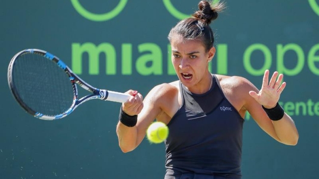 Verónica Cepede Royg sorprendió en Miami y pasó a segunda ronda