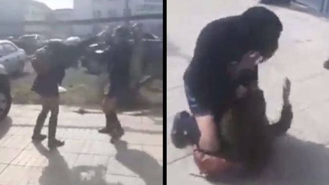 Impacto por violenta pelea de alumnas de liceo en Talcahuano