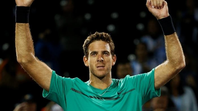 Juan Martín del Potro avanzó en Miami y se verá las caras con Roger Federer en tercera ronda