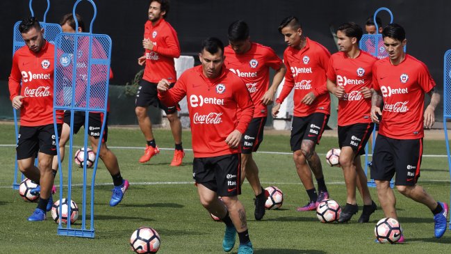 La selección chilena vive una nueva jornada de entrenamientos pensando en Venezuela
