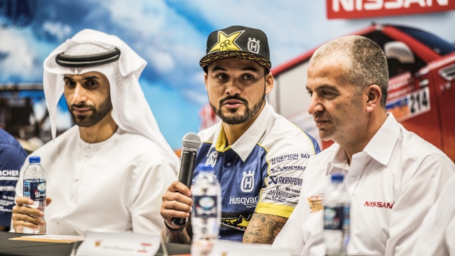 Pablo Quintanilla encabezó presentación del Abu Dhabi Desert Challenge