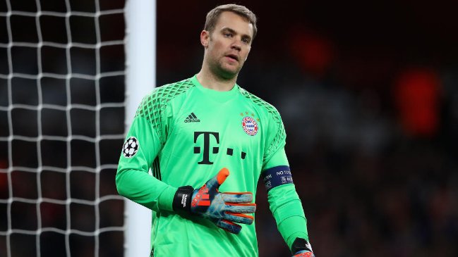 Manuel Neuer se perderá dos partidos en FC Bayern por operación en su pie