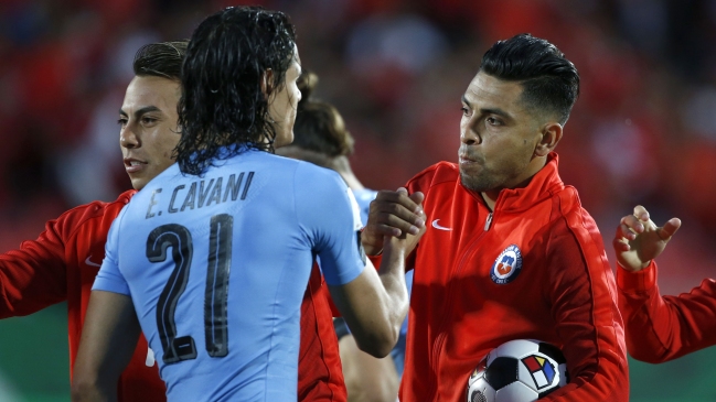 Gonzalo Jara recordó el episodio con Cavani: Buscaba inquietarlo y lo hice
