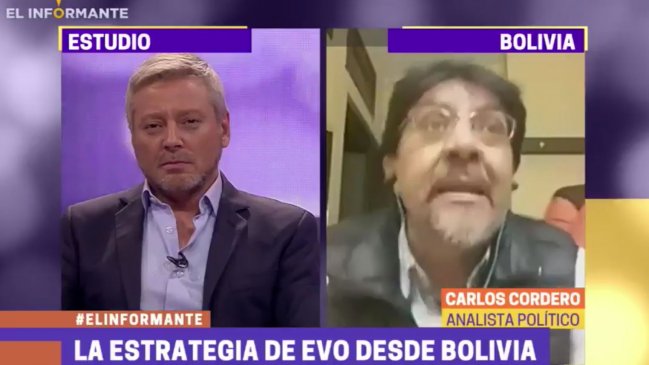 Irrupción en pantalla a lo BBC se vivió en vivo en TVN