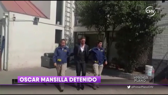 Óscar Mansilla fue detenido por no pago de pensión alimenticia