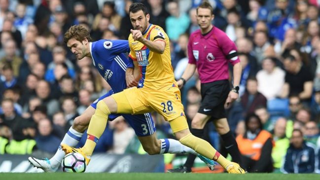 Crystal Palace cortó la racha de Chelsea en la Premier League inglesa