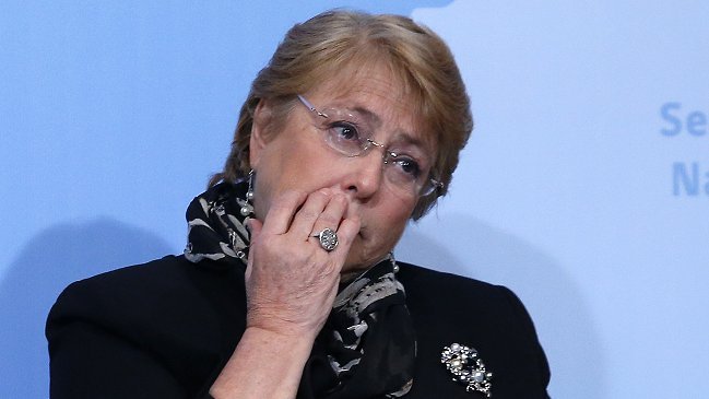 Bachelet se declaró impactada por 