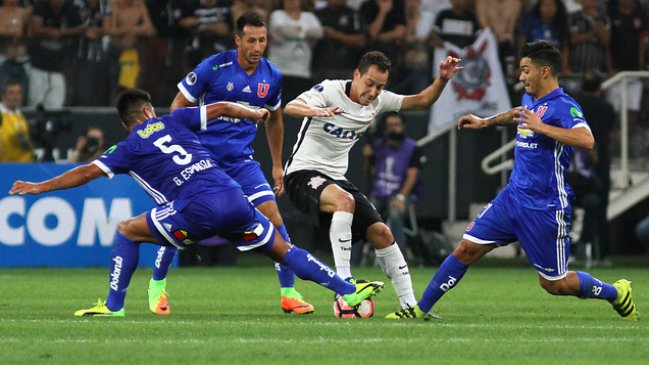 Universidad de Chile arriesga a jugar sin público el duelo de vuelta ante Corinthians