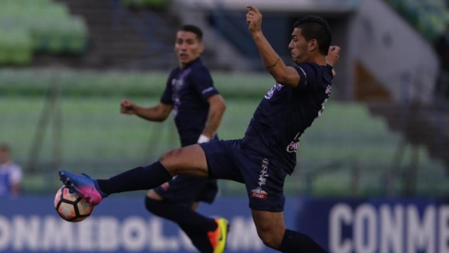 Isaac Díaz fue protagonista en triunfo de Sol de América en la Copa Sudamericana