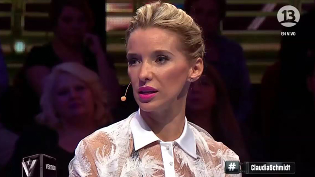 Claudia Schmidt en picada contra Julio César Rodríguez: Me da mucha tristeza que un hombre como él le quite la comida a mis hijos