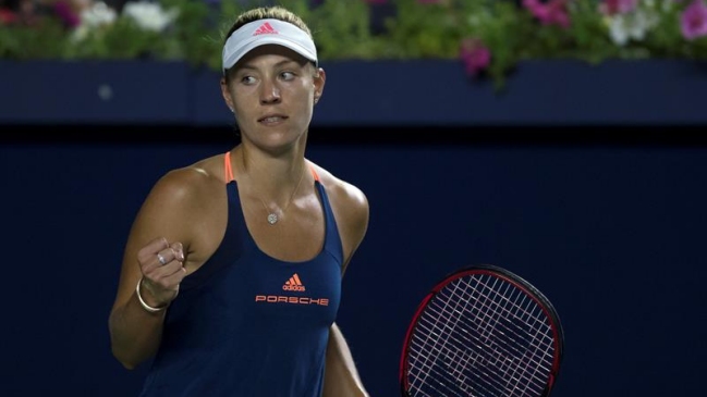 Angelique Kerber derribó a Heather Watson y avanzó a cuartos de final en Monterrey