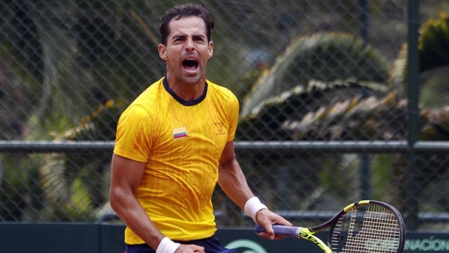 Giraldo y su efusiva celebración tras vencer a Jarry: Gané en cancha, como tiene que ser