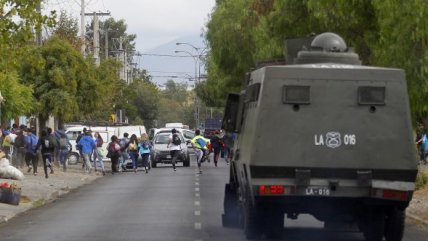 Hinchas de la U que llegaron al CDA fueron dispersados por Carabineros