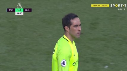 Claudio Bravo sufrió un gol evitable en su vuelta a la titularidad