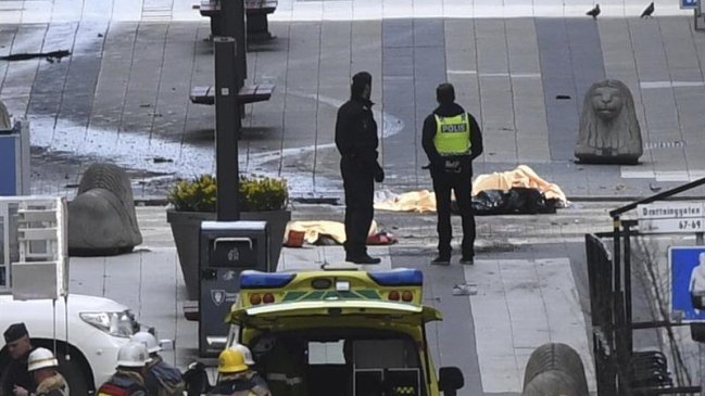 Terrorista de Estocolmo anunció el atentado un día antes