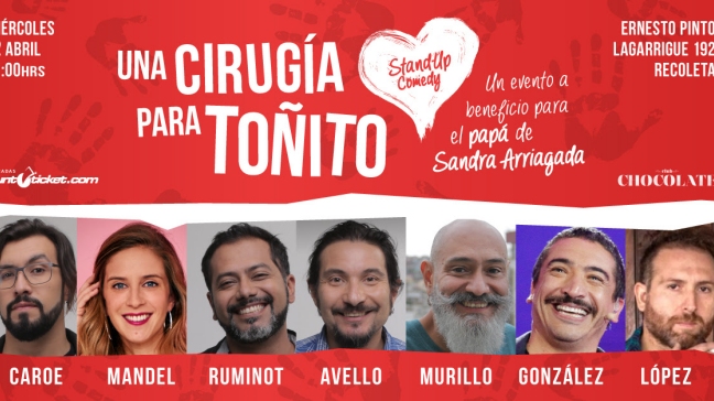 Comediantes se unen en show a beneficio