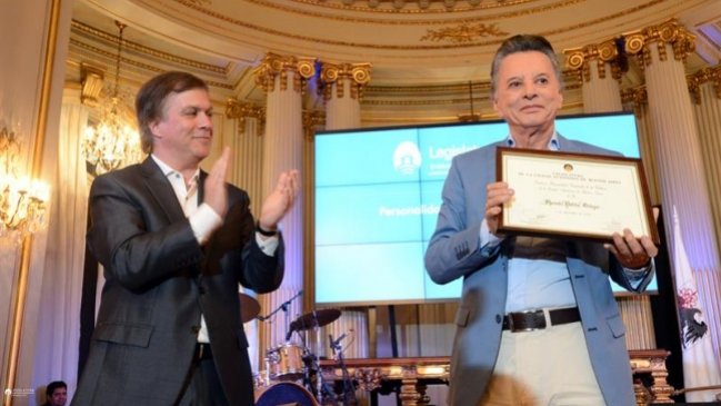 Nombran a Palito Ortega Personalidad Destacada de la Cultura de Buenos Aires