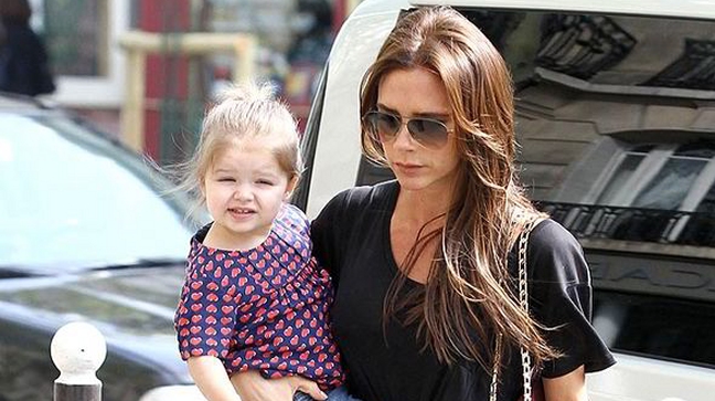 Victoria Beckham registró el nombre de su hija, Harper